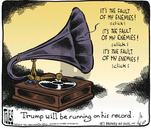Tom Toles on Tuesday April 2, 2019 Comic Strip
