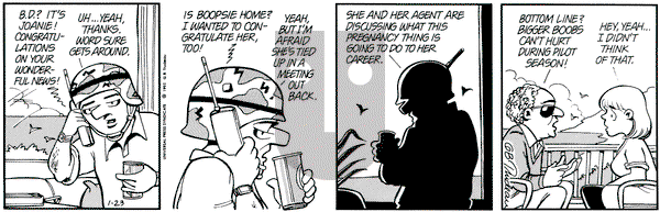 Doonesbury on Thursday January 23, 1992 Comic Strip
