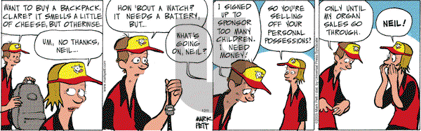 Lucky Cow on Thursday December 1, 2005 Comic Strip