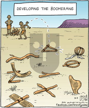 Brevity on Monday May 9, 2011 Comic Strip