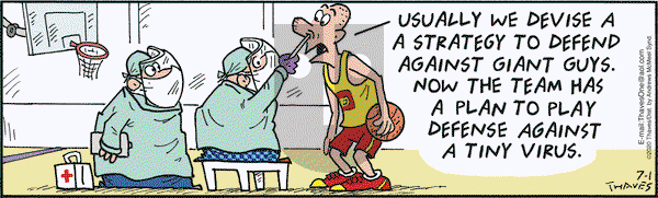 Frank and Ernest on Wednesday July 1, 2020 Comic Strip