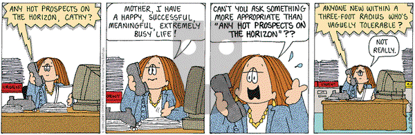 Cathy Classics on Monday November 8, 1999 Comic Strip