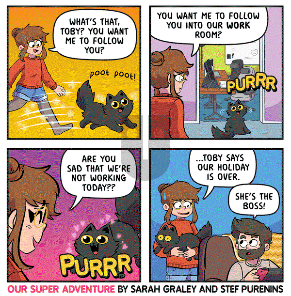 Our Super Adventure on Monday December 30, 2024 Comic Strip