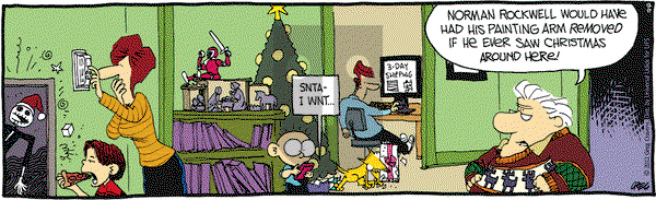 The Buckets on Monday December 17, 2012 Comic Strip