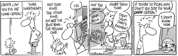 Baby Blues on Saturday November 1, 1997 Comic Strip