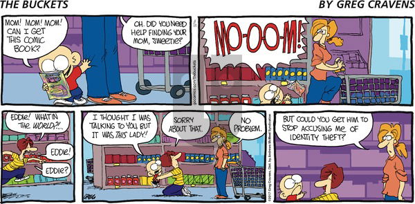 The Buckets on Sunday August 13, 2017 Comic Strip