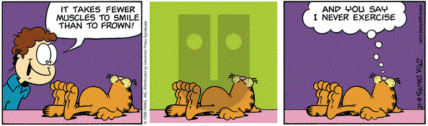 Garfield on Saturday June 12, 1999 Comic Strip