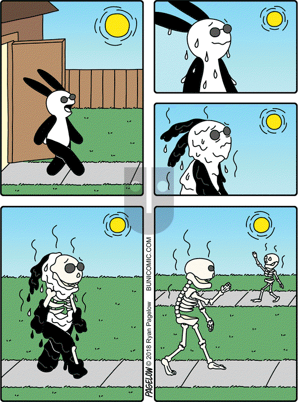 Buni on Friday August 31, 2018 Comic Strip