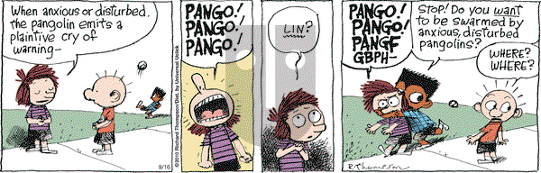 Cul de Sac on Wednesday September 16, 2015 Comic Strip