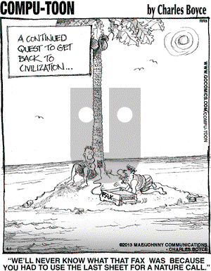 Compu-toon on Monday April 1, 2013 Comic Strip