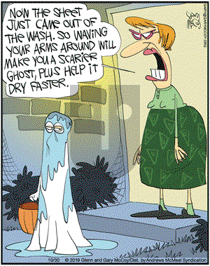 The Flying McCoys on Wednesday October 30, 2019 Comic Strip