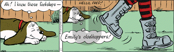 Fred Basset - Friday April 11, 2014 Comic Strip