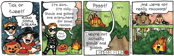 Breaking Cat News on Thursday October 31, 2019 Comic Strip