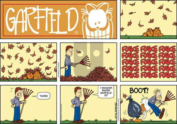Garfield on Sunday September 29, 2013 Comic Strip
