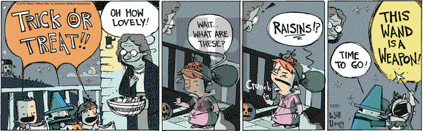 Wallace the Brave on Wednesday October 31, 2018 Comic Strip