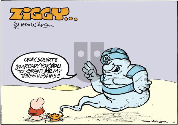 Ziggy on Sunday August 5, 2012 Comic Strip