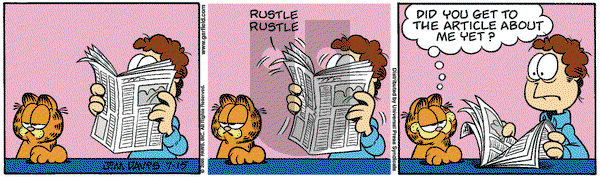 Garfield on Saturday September 9, 2006 Comic Strip