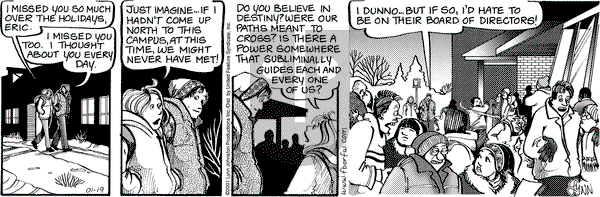 For Better or For Worse on Friday January 19, 2001 Comic Strip