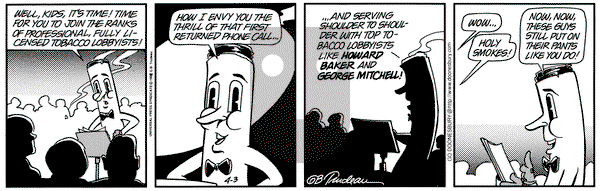 Doonesbury on Friday April 3, 1998 Comic Strip