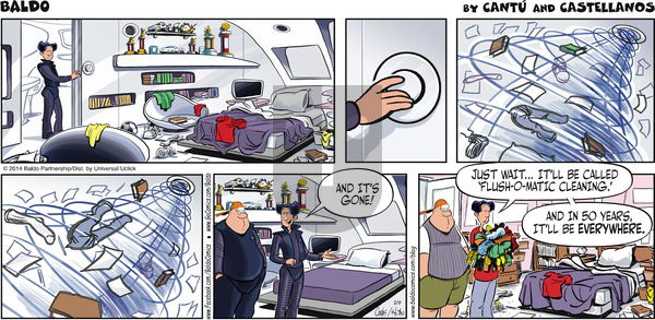 Baldo on Sunday February 9, 2014 Comic Strip