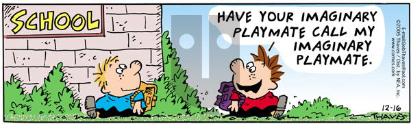 Frank and Ernest - Friday December 16, 2005 Comic Strip