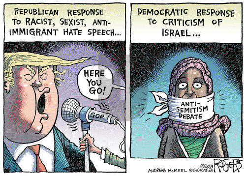 Rob Rogers on Friday March 8, 2019 Comic Strip