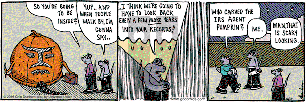 Overboard on Thursday October 27, 2016 Comic Strip