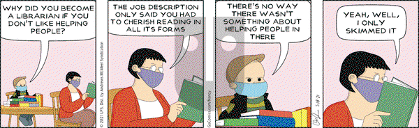 Nancy on Tuesday May 18, 2021 Comic Strip