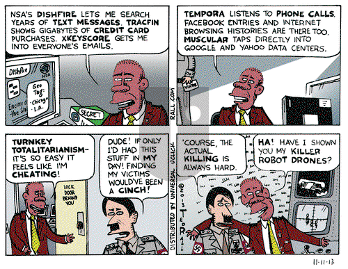 Ted Rall on Monday November 11, 2013 Comic Strip