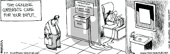 Non Sequitur - Thursday March 9, 2000 Comic Strip