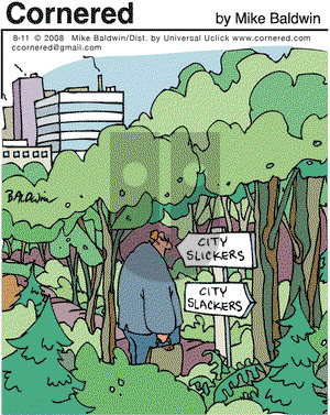 Cornered on Thursday August 11, 2016 Comic Strip