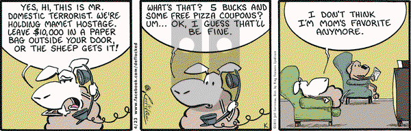 DeFlocked on Tuesday April 23, 2013 Comic Strip