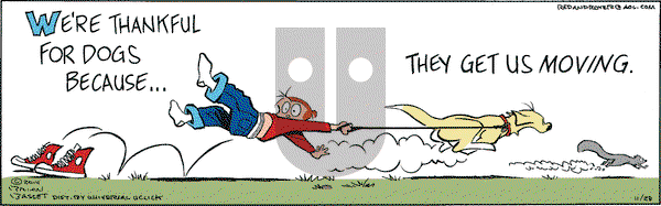 Red and Rover on Friday November 28, 2014 Comic Strip