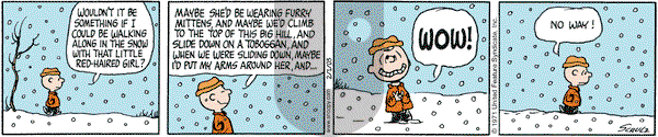Peanuts on Saturday February 1, 2003 Comic Strip