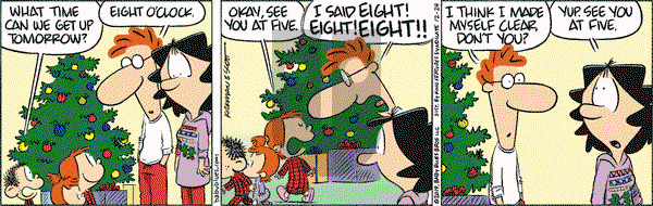 Baby Blues on Tuesday December 24, 2019 Comic Strip