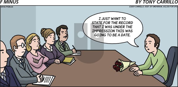 F Minus on Sunday January 12, 2014 Comic Strip