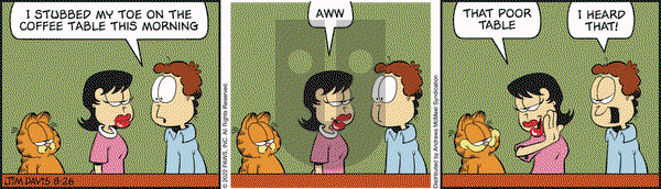 Garfield - Friday August 26, 2022 Comic Strip