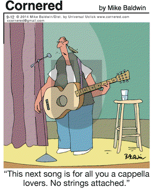 Cornered on Friday September 12, 2014 Comic Strip