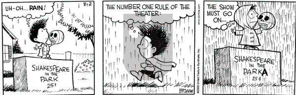 Grand Avenue on Wednesday August 2, 2000 Comic Strip