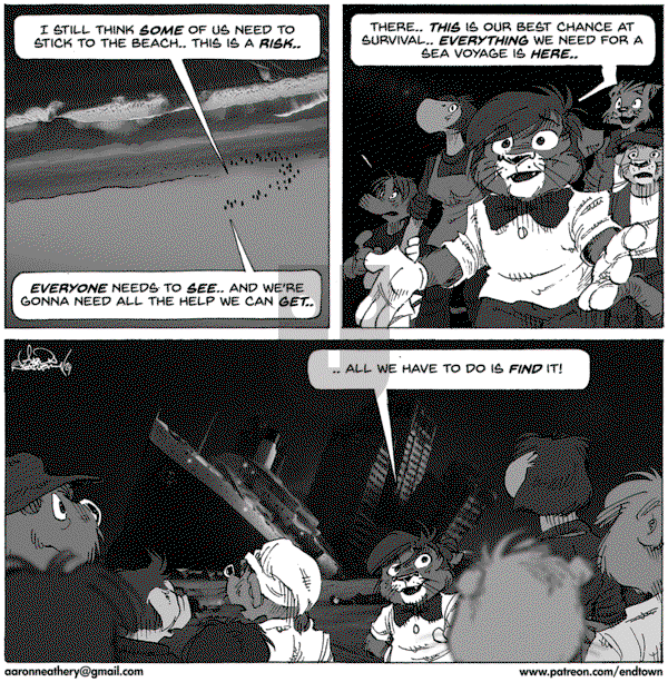 Endtown on Monday July 15, 2024 Comic Strip