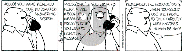 The Born Loser on Wednesday April 28, 1999 Comic Strip