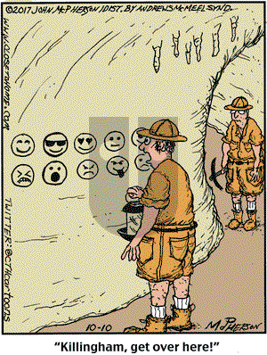 Close to Home on Tuesday October 10, 2017 Comic Strip