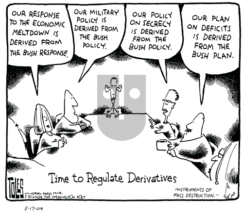 Tom Toles - Sunday May 17, 2009 Comic Strip