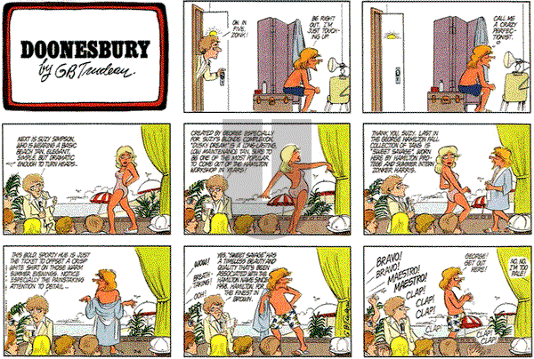 Doonesbury on Sunday July 6, 1980 Comic Strip