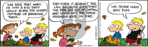 Soup to Nutz - Old on Thursday October 21, 2010 Comic Strip