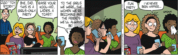 Luann on Friday March 28, 2014 Comic Strip