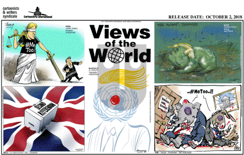 Views of the World on Tuesday October 2, 2018 Comic Strip