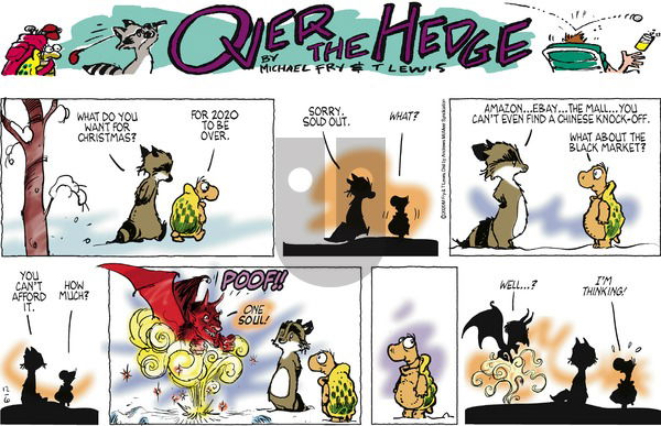 Over the Hedge on Sunday December 6, 2020 Comic Strip