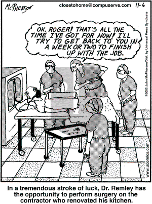 Close to Home on Wednesday November 6, 2002 Comic Strip