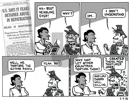 Ted Rall on Thursday May 4, 2006 Comic Strip